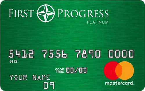 First Progress Platinum Elite Mastercard card image